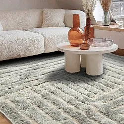 Shaggy szőnyeg - Tyros (krém/szürke)