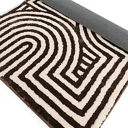 Shaggy szőnyeg - Volos (krém/barna)