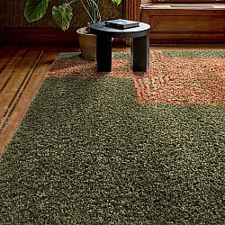 Shaggy szőnyeg - Zagora (zöld/narancs)