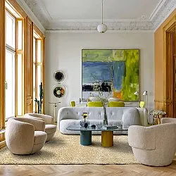 Shaggy szőnyeg - Zoe (krém)