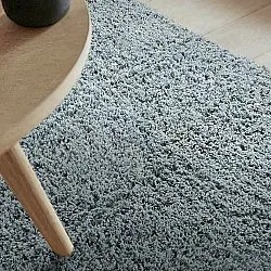 Shaggy szőnyeg - Combarro Solid Cotton Shaggy (világoskék)