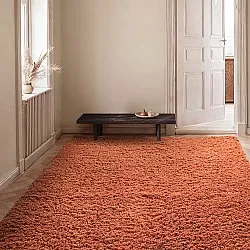 Shaggy szőnyeg - Combarro Solid Cotton Shaggy (világos narancs)
