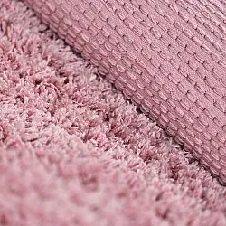 Shaggy szőnyeg - Combarro Solid Cotton Shaggy (világos rózsaszín)