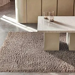 Shaggy szőnyeg - Combarro Solid Cotton Shaggy (taupe)