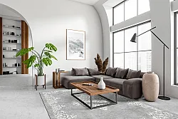 Wilton szőnyeg - Santi (szürke/fehér)