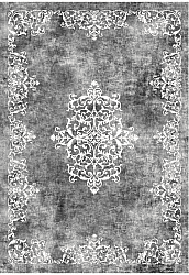 Wilton szőnyeg - Santi (sötétszürke/fehér)