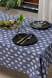 Asztalterítők - Pamut terítő Sari (kék)