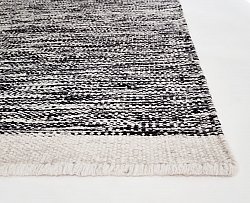 Gyapjúszőnyeg - Savona (fekete/fehér)