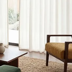 Függöny 2 db-os csomag - Pamut függöny Selena (krém)