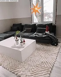 Shaggy szőnyeg - Monti (offwhite)