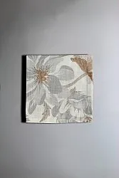 Szövet szalvéta 4-csomager Serena (szürke/bézs)