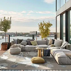 Beltéri és kültéri szőnyeg - Hilo (többszínű)