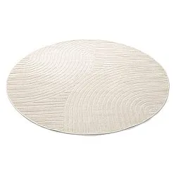 Kerek szőnyeg - Devon (krém)