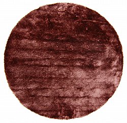 Kerek szőnyegek - Shaggy Luxe (coral pink)