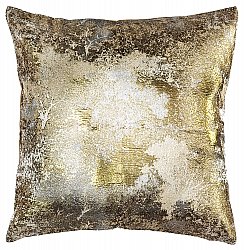 Párnahuzat - Square Luxury 45 x 45 cm (arany/többszínű)