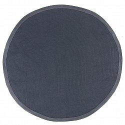 Kerek szizál szőnyeg - Agave (sötétszürke)