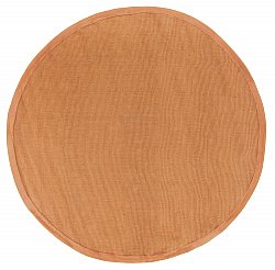 Kerek szizál szőnyeg - Agave (orange)