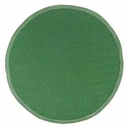 Kerek szizál szőnyeg - Agave (zöld)