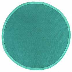 Kerek szizál szőnyeg - Agave (smaragdzöld)