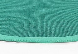 Kerek szizál szőnyeg - Agave (smaragdzöld)