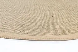 Kerek szizál szőnyeg - Agave (taupe)