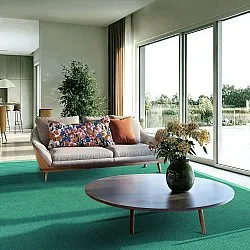 Szizál szőnyeg - Agave (smaragdzöld)