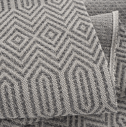 Pamut szőnyeg - Orsa (világosszürke/bezs)