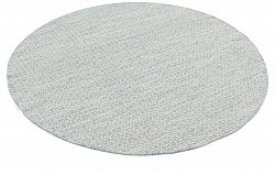 Kerek szőnyeg - Snowshill (szürke/fehér)