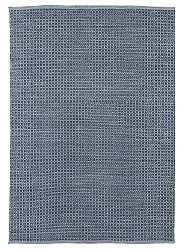 Gyapjúszőnyeg - Snowshill (kék/fekete)
