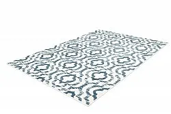 Shaggy Indoor-Outdoor - Trenton (fehér/kék)