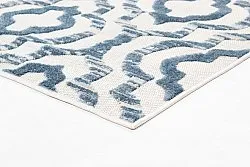 Shaggy Indoor-Outdoor - Trenton (fehér/kék)