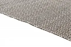 Zsákruha szőnyeg - Puebla (fekete/szürke)