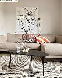 Kerek szőnyeg - Tilba (többszínű)