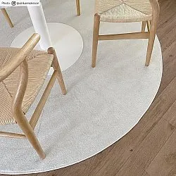 Kerek szőnyeg - Sunayama (fehér)