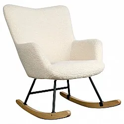 Hintaszék - Como (fehér/teddy)