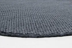 Kerek szőnyeg - Avafors (sötétszürke)