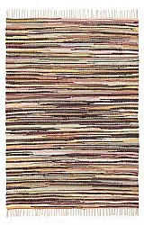 Rongyszőnyeg - Happy (sárga/multi)