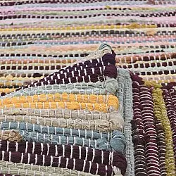 Rongyszőnyeg - Happy (sárga/multi)