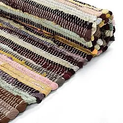 Rongyszőnyeg - Happy (sárga/multi)