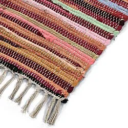 Rongyszőnyeg - Happy (rózsaszín/multi)