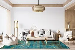 Wilton szőnyeg - Domont (türkiz)