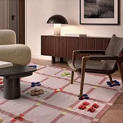 Gyapjúszőnyeg - Lausanne Flatweave Tufted Premium (rózsaszín)