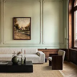 Gyapjúszőnyeg - Arbil (bézs/fehér)