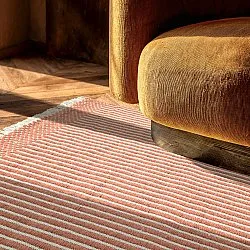 Gyapjúszőnyeg - Arbil (terrakotta/fehér)