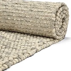 Gyapjúszőnyeg - Avafors Wool Bubble (szürke/bézs)