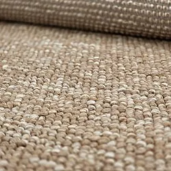 Gyapjúszőnyeg - Avafors Wool Bubble (világos barna/fehér)