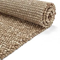 Gyapjúszőnyeg - Avafors Wool Bubble (világos barna/fehér)