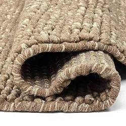 Kerek szőnyeg - Avafors Wool Bubble (világos barna/fehér)