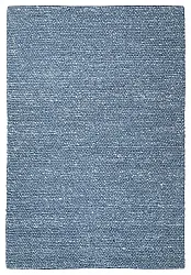 Gyapjúszőnyeg - Avafors Wool Bubble (tengerészkék/krém)