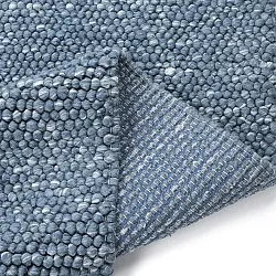 Gyapjúszőnyeg - Avafors Wool Bubble (tengerészkék/krém)